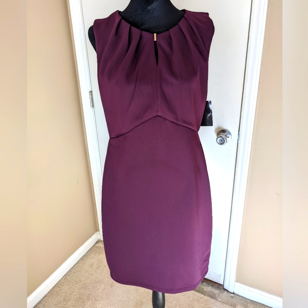 NWT Stella & Julie purple dress, size 10